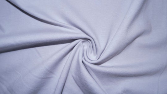 Silver #22 200GSM Cotton Spandex Jersey Knit Stretch Exercise Fitness Apparel Fabric Photography 58"-60" Wide By The Yard