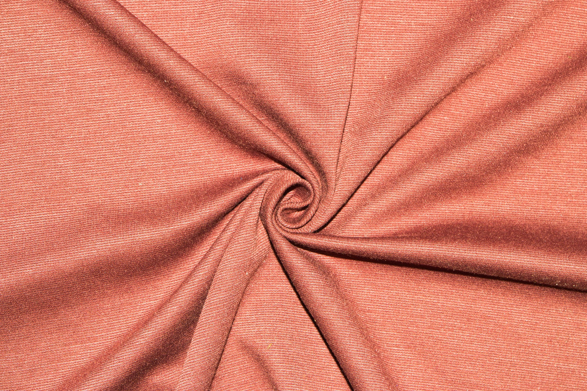 Peach Ponte Di Roma Double Knit Polyester Spandex Lycra Stretch Medium Weight Apparel Craft Fabric 58"-60" Wide By The Yard