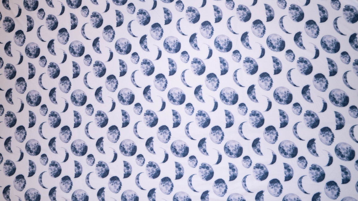 Moon #20 Double Brushed Polyester Spandex Apparel Stretch Fabric 190 GSM 58"-60" Wide By The Yard