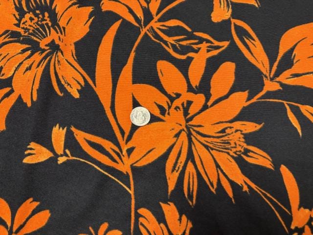 Floral Print DBP Print #973 Double Brushed Polyester Spandex Apparel Stretch Fabric 190 GSM 58"-60" Wide By The Yard