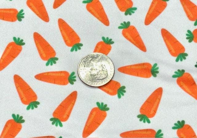250 GSM DBP Carrots #994 Double Brushed Polyester Spandex Apparel Stretch Fabric 58"-60" Wide By The Yard