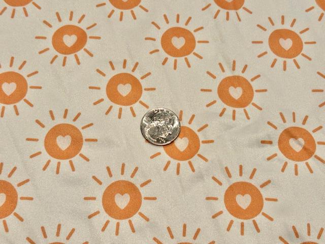 Swimwear Fabric Suns Activewear Print #1050 Polyester Spandex Stretch By The Yard