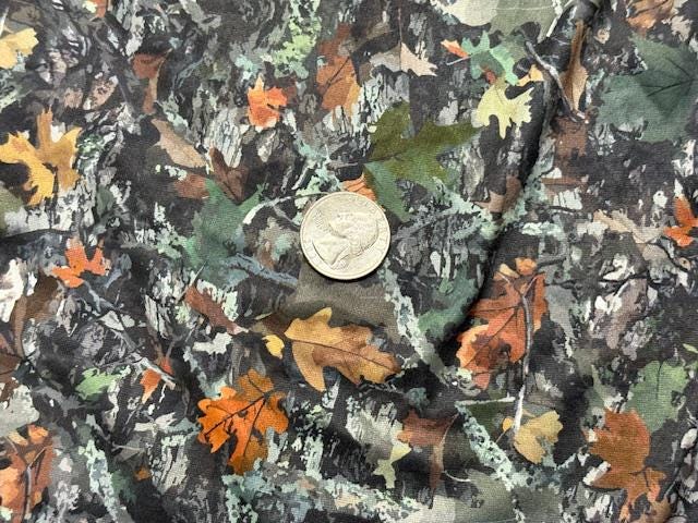 Camouflage DBP Print #2019 Double Brushed Polyester Spandex Apparel Stretch Fabric 190 GSM 58"-60" Wide By The Yard