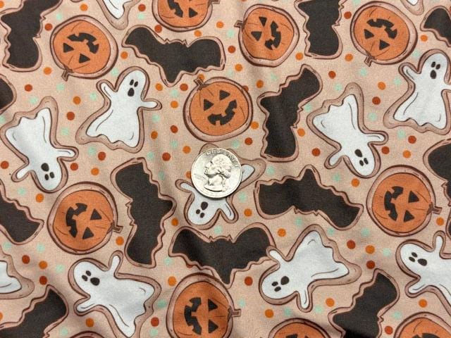 Brittany Frost Designs Cookies DBP Print #2034 Double Brushed Polyester Spandex Apparel Stretch Fabric 190 GSM 58"-60" Wide By The Yard
