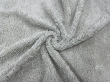 Load image into Gallery viewer, Glacier Gray Sherpa Faux Fur #34 100% Polyester Medium Pile Super Soft Stretch Fabric Very Soft 58&quot;-60&quot; Wide By The Yard
