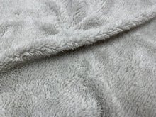 Load image into Gallery viewer, Glacier Gray Sherpa Faux Fur #34 100% Polyester Medium Pile Super Soft Stretch Fabric Very Soft 58&quot;-60&quot; Wide By The Yard