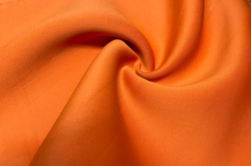 Pumpkin Orange #151 Super Techno Neoprene Double Knit 2-Way Stretch Fabric Poly Spandex Apparel Craft Fabric 58