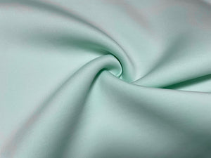 Pastel Mint #134 Super Techno Neoprene Double Knit 2-Way Stretch Fabric Poly Spandex Apparel Craft Fabric 58"-60" Wide By The Yard
