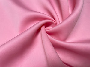 Baby Pink #138 Super Techno Neoprene Double Knit 2-Way Stretch Fabric Poly Spandex Apparel Craft Fabric 58"-60" Wide By The Yard
