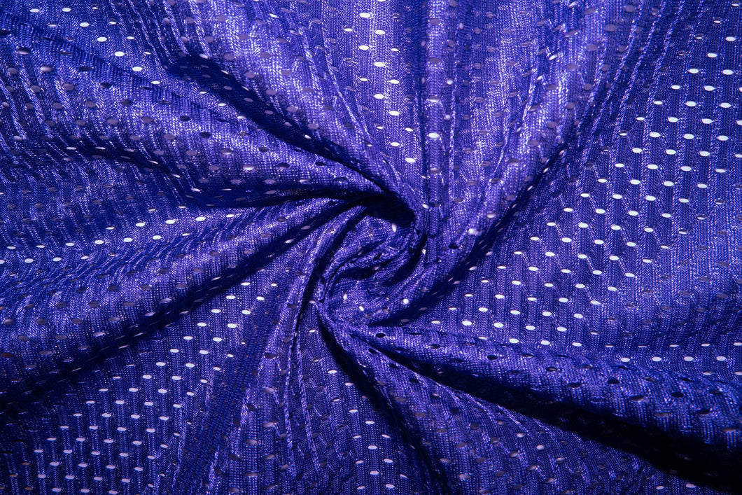 Purple #14 Athletic Sports Mesh Knit 100% Polyester Apparel Fabric Craft Costume Sports Jersey 58"-60" Wide By The Yard