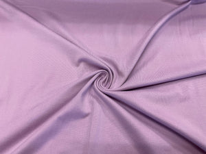 Pastel Purple #90 Double Brushed Polyester Spandex Apparel Stretch Fabric 190 GSM 58"-60" Wide By The Yard