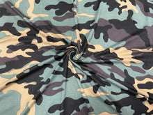 Load image into Gallery viewer, Camouflage DBP Print #749 Double Brushed Polyester Spandex Apparel Stretch Fabric 180 GSM 58&quot;-60&quot; Wide By The Yard
