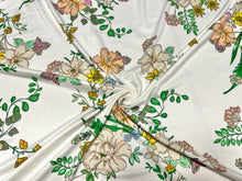 Load image into Gallery viewer, Wildflower Floral DBP Print #776 Double Brushed Polyester Spandex Apparel Stretch Fabric 190 GSM 58&quot;-60&quot; Wide By The Yard