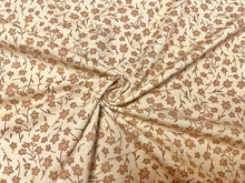 Load image into Gallery viewer, Distsy Fall Floral Cotton Spandex Print #96 230GSM Jersey Knit Stretch Exercise Apparel Fabric 58&quot;-60&quot; Wide By The Yard