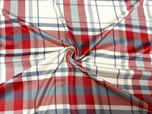 Load image into Gallery viewer, Fall Winter Plaid DBP Print #866 Double Brushed Polyester Spandex Apparel Stretch Fabric 190 GSM 58&quot;-60&quot; Wide By The Yard
