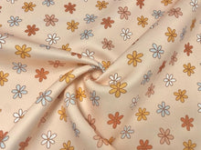 Load image into Gallery viewer, Fall Floral Retro Super Scuba Techno Print #179 Double Knit Stretch Fabric Poly Spandex Apparel Craft Fabric 58&quot;-60&quot; Wide By The Yard