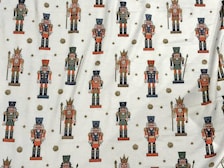 Nutcracker Super Scuba Techno Print #2070 Double Knit Stretch Fabric Poly Spandex Fabric 58"-60" Wide By The Yard