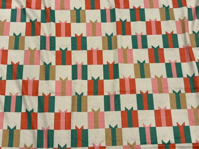 Presents DBP Print #2089 Double Brushed Polyester Spandex Apparel Stretch Fabric 190 GSM 58"-60" Wide By The Yard
