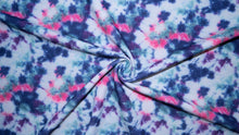 Load image into Gallery viewer, Tie Dye Bullet Print #294 Ribbed Scuba Techno Double Knit 2-Way Stretch Poly Spandex Apparel Craft Fabric 58&quot;-60&quot; Wide BTY