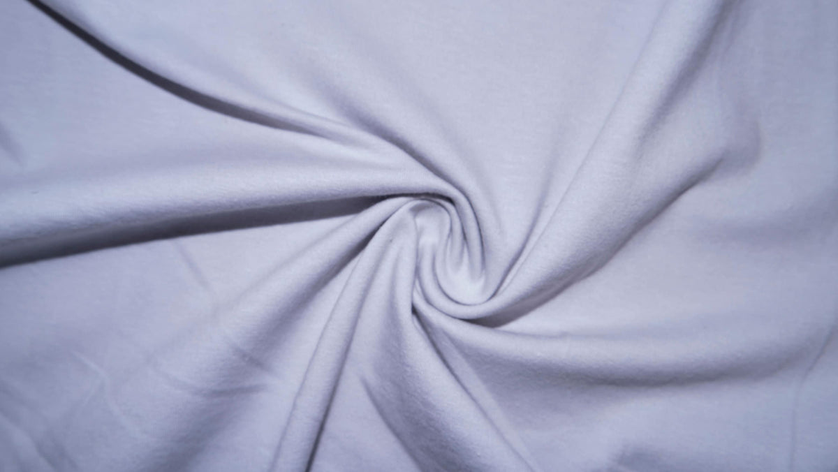 Silver #22 200GSM Cotton Spandex Jersey Knit Stretch Exercise Fitness Apparel Fabric Photography 58"-60" Wide By The Yard