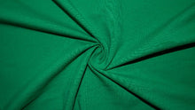 Load image into Gallery viewer, Green #13 200GSM Cotton Spandex Jersey Knit Stretch Exercise Fitness Apparel Fabric Photography 58&quot;-60&quot; Wide By The Yard