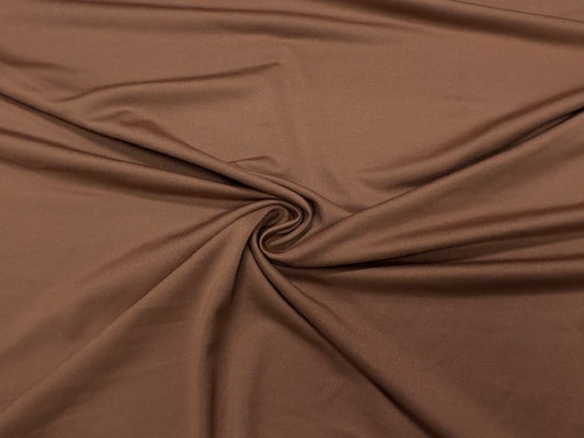 Taupe #4 Yoga 210GSM Spandex Activewear 4 Way Stretch Polyester Spandex Solid Apparel Cosplay Craft Fabric 58"-60" Wide By The Yard