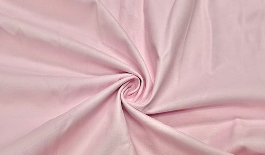 Pink Matte Pleather #19 Faux Leather Stretch Vinyl PU Polyester Spandex 240 GSM Apparel Craft Fabric 58"-60" Wide By The Yard