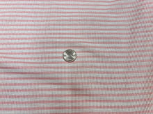 Load image into Gallery viewer, Stripe 4x2 Rib Knit Print #532 Pink White Polyester Spandex Stretch 190GSM Apparel Fabric 58&quot;-60&quot; Wide By The Yard