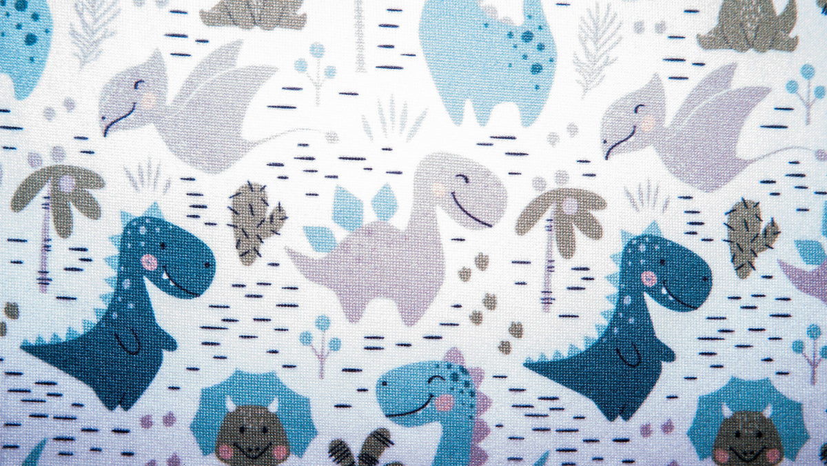 Dinosaur #40 Double Brushed Polyester Spandex Apparel Stretch Fabric 190 GSM 58"-60" Wide By The Yard