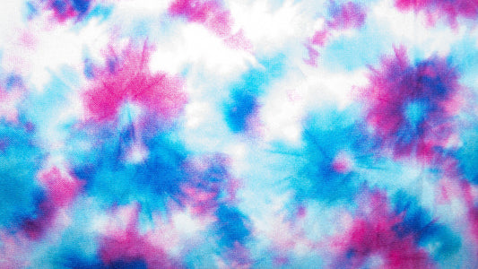 Fourth of July Tie Dye #24 Double Brushed Polyester Spandex Apparel Stretch Fabric 190 GSM 58"-60" Wide By The Yard