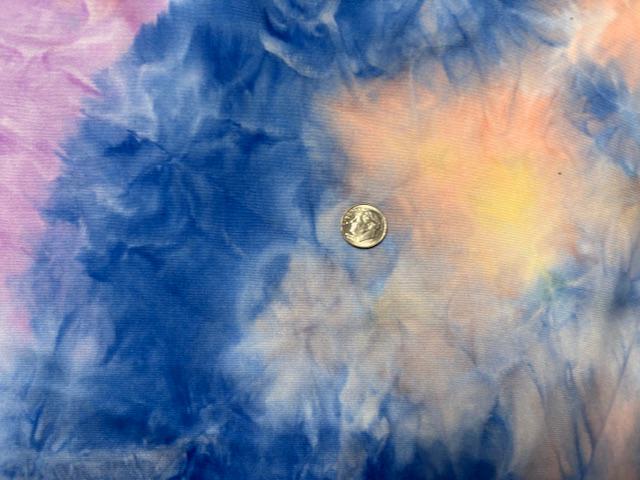 Tie-Dye Print DBP Print #982 Double Brushed Polyester Spandex Apparel Stretch Fabric 190 GSM 58"-60" Wide By The Yard