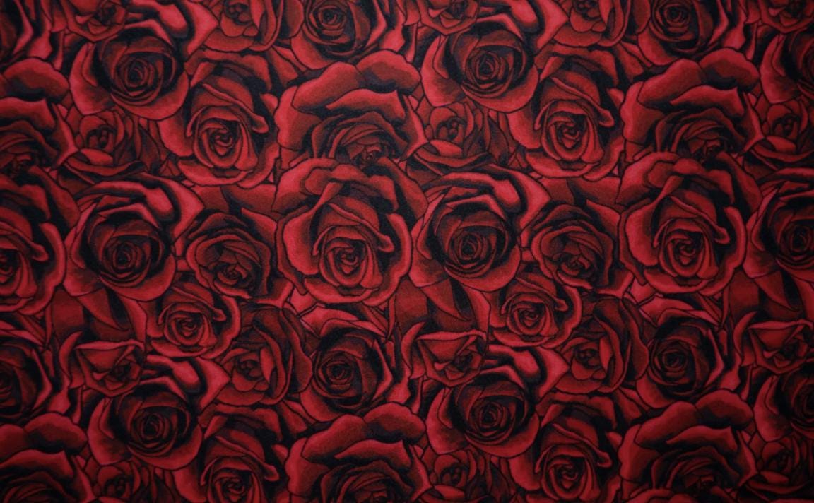 Swimwear Fabric Roses Activewear Print #03 Polyester Spandex Stretch By The Yard