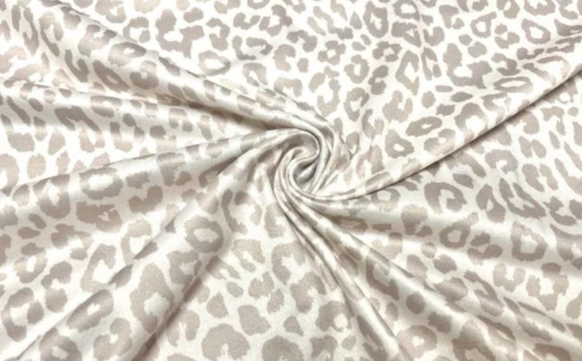 Swimwear Fabric Leopard Spot Activewear Print #801 Polyester Spandex Stretch By The Yard
