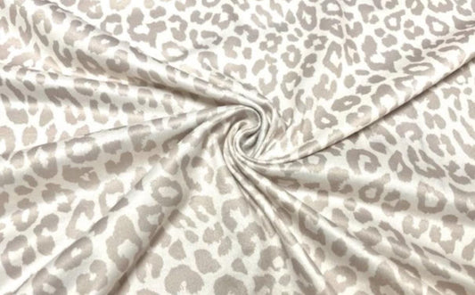 Swimwear Fabric Leopard Spot Activewear Print #801 Polyester Spandex Stretch By The Yard