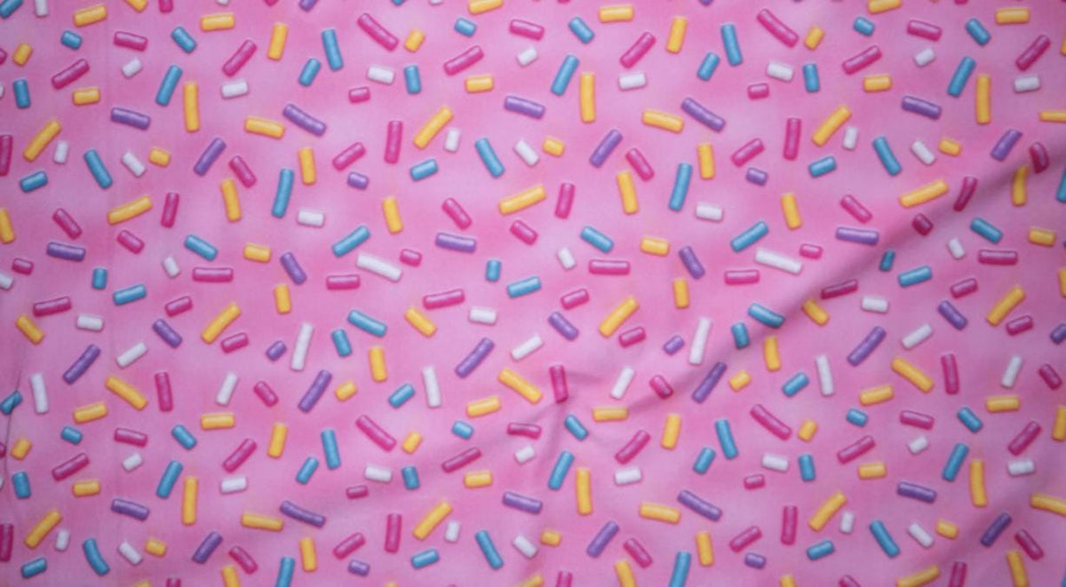 Swimwear Fabric Sprinkles Activewear Print #223 Polyester Spandex Stretch By The Yard