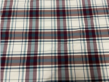 Load image into Gallery viewer, Fall Plaid Cotton Spandex Print #60 230GSM Jersey Knit Stretch Exercise Apparel Fabric Photography 58&quot;-60&quot; Wide By The Yard