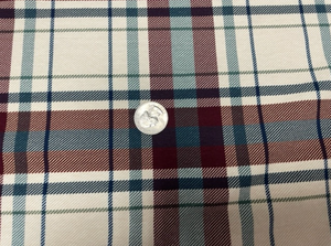 Fall Plaid Cotton Spandex Print #60 230GSM Jersey Knit Stretch Exercise Apparel Fabric Photography 58"-60" Wide By The Yard