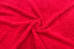 Red Sherpa Faux Fur #29 100% Polyester Medium Pile Super Soft Stretch Fabric Very Soft 58"-60" Wide By The Yard