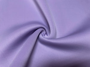 Lavender #130 Super Techno Neoprene Double Knit 2-Way Stretch Fabric Poly Spandex Apparel Craft Fabric 58"-60" Wide By The Yard