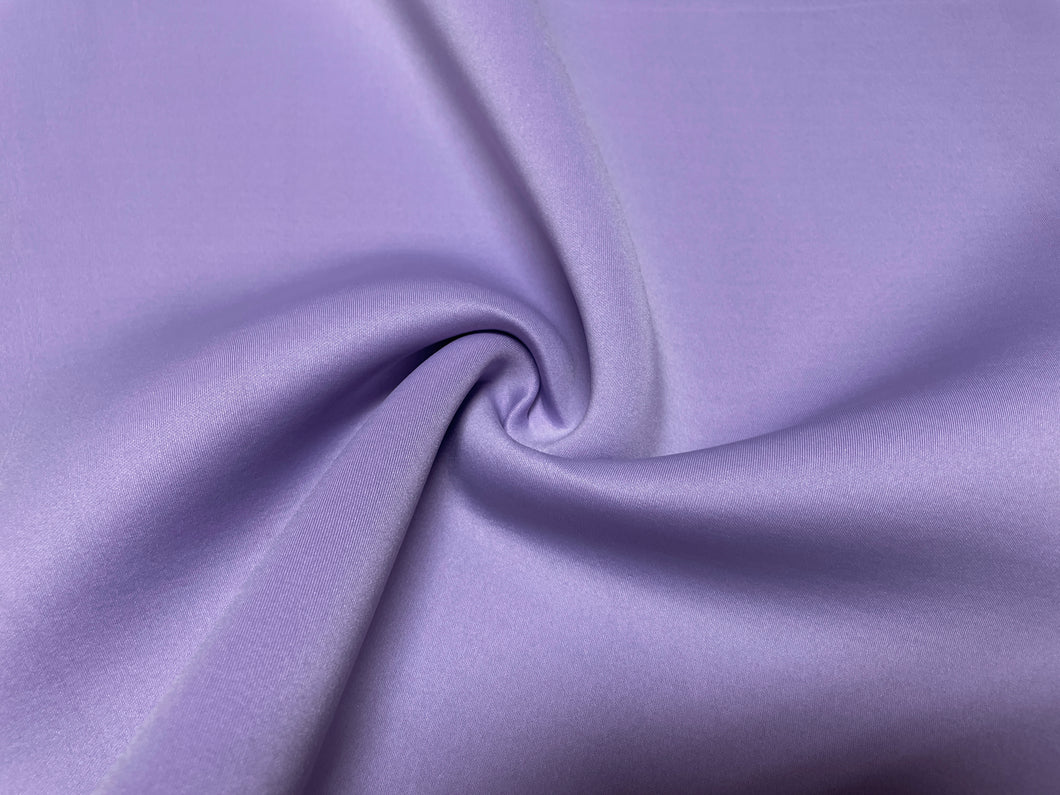 Lavender #130 Super Techno Neoprene Double Knit 2-Way Stretch Fabric Poly Spandex Apparel Craft Fabric 58