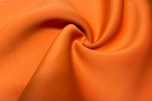 Pumpkin Orange #151 Super Techno Neoprene Double Knit 2-Way Stretch Fabric Poly Spandex Apparel Craft Fabric 58"-60" Wide By The Yard