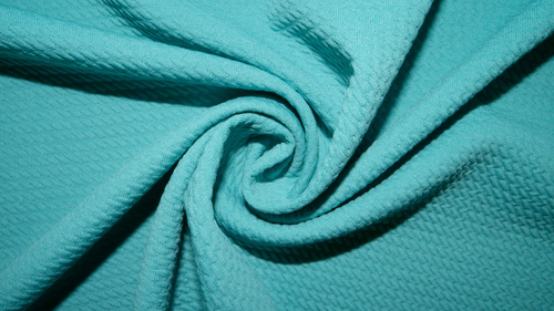 Seafoam #166 Bullet Ribbed Scuba Techno Double Knit 2 Way Stretch Poly Spandex Apparel Craft Fabric 58