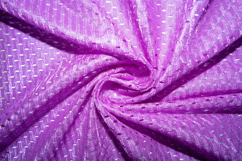 Violet #15 Athletic Sports Mesh Knit 100% Polyester Apparel Fabric Craft Costume Sports Jersey 58"-60" Wide By The Yard