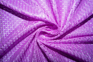 Violet #15 Athletic Sports Mesh Knit 100% Polyester Apparel Fabric Craft Costume Sports Jersey 58&quot;-60&quot; Wide By The Yard